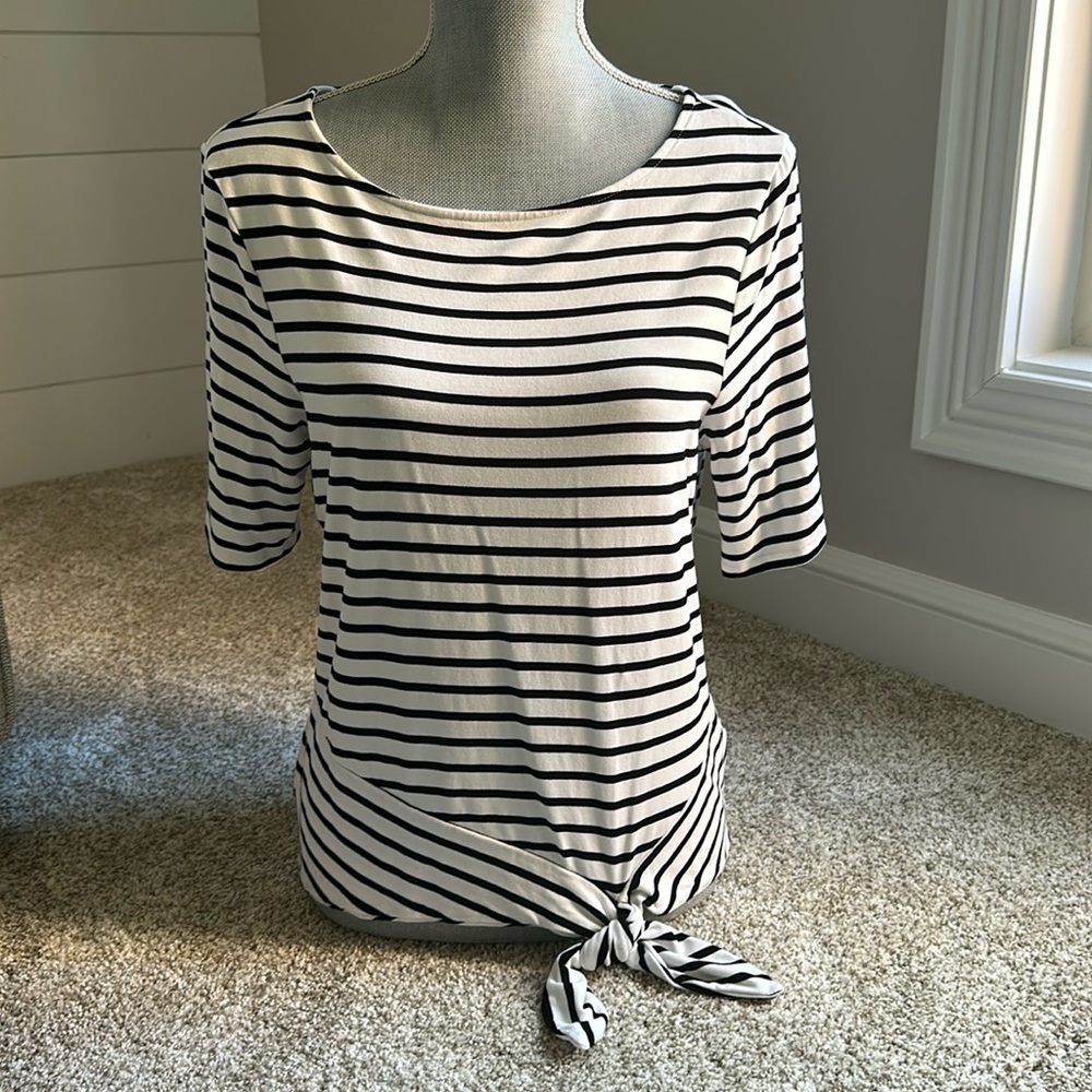 CHICO’S Striped Top